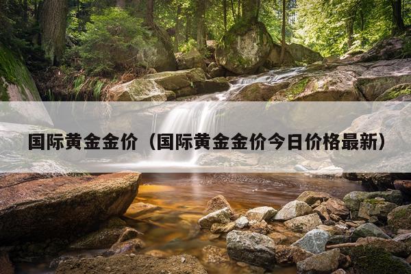 国际黄金金价（国际黄金金价今日价格最新）