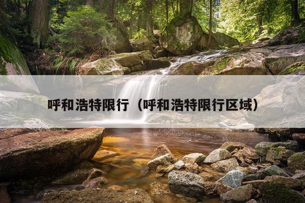 呼和浩特限行（呼和浩特限行区域）