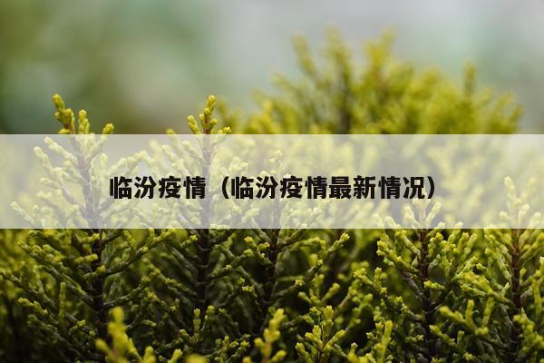 临汾疫情（临汾疫情最新情况）