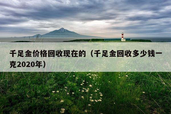 千足金价格回收现在的（千足金回收多少钱一克2020年）