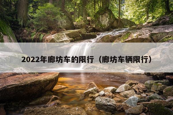 2022年廊坊车的限行（廊坊车辆限行）