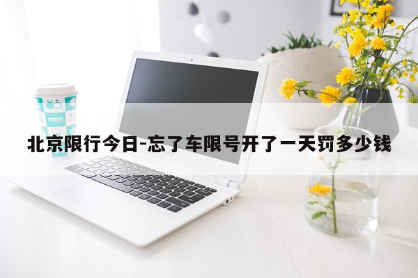 北京限行今日-忘了车限号开了一天罚多少钱