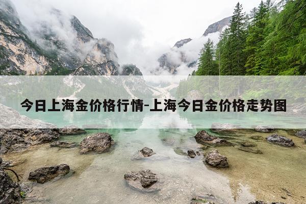 今日上海金价格行情-上海今日金价格走势图