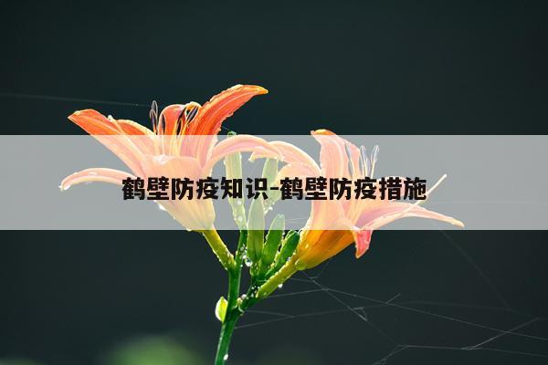 鹤壁防疫知识-鹤壁防疫措施