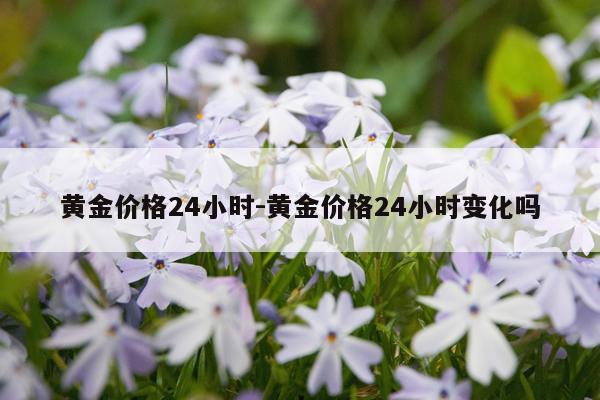 黄金价格24小时-黄金价格24小时变化吗