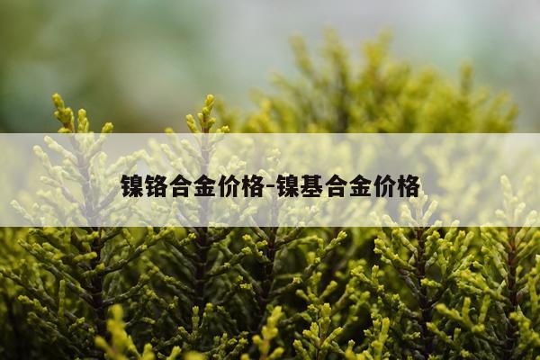 镍铬合金价格-镍基合金价格