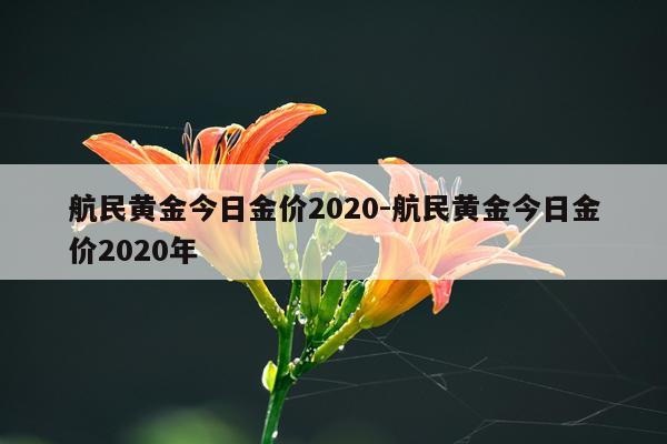 航民黄金今日金价2020-航民黄金今日金价2020年