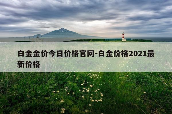 白金金价今日价格官网-白金价格2021最新价格