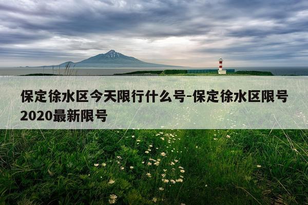 保定徐水区今天限行什么号-保定徐水区限号2020最新限号