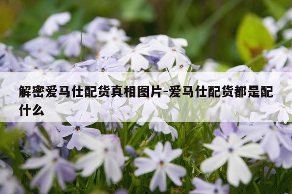 解密爱马仕配货真相图片-爱马仕配货都是配什么