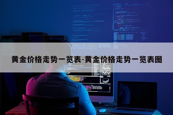 黄金价格走势一览表-黄金价格走势一览表图