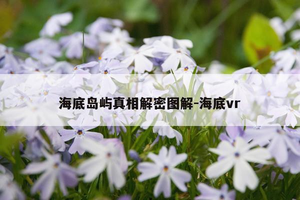 海底岛屿真相解密图解-海底vr