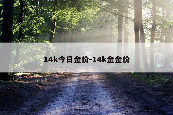 14k今日金价-14k金金价